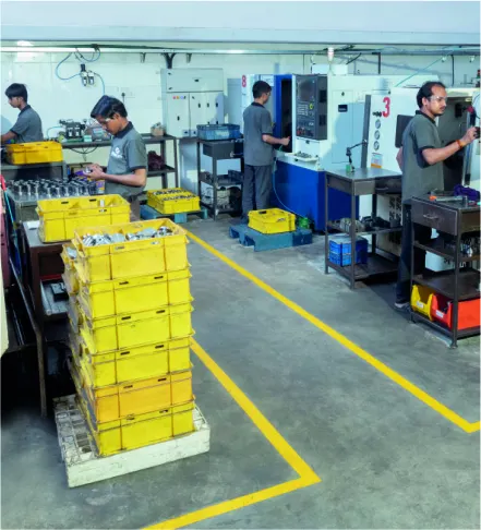CNC machining facility
