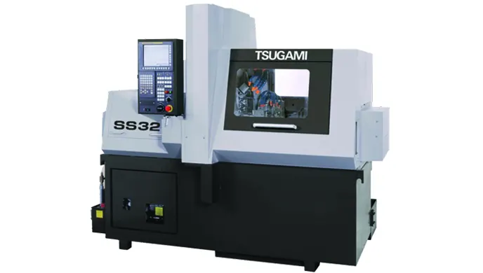 Swiss type CNC automatic lathe